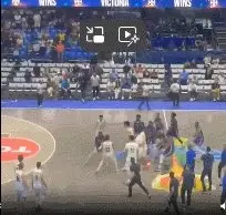 yid, 纷纷冲入场, 替补席球员