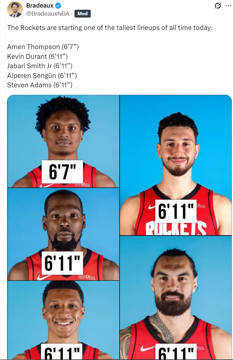 第三场的先, 主要轮换